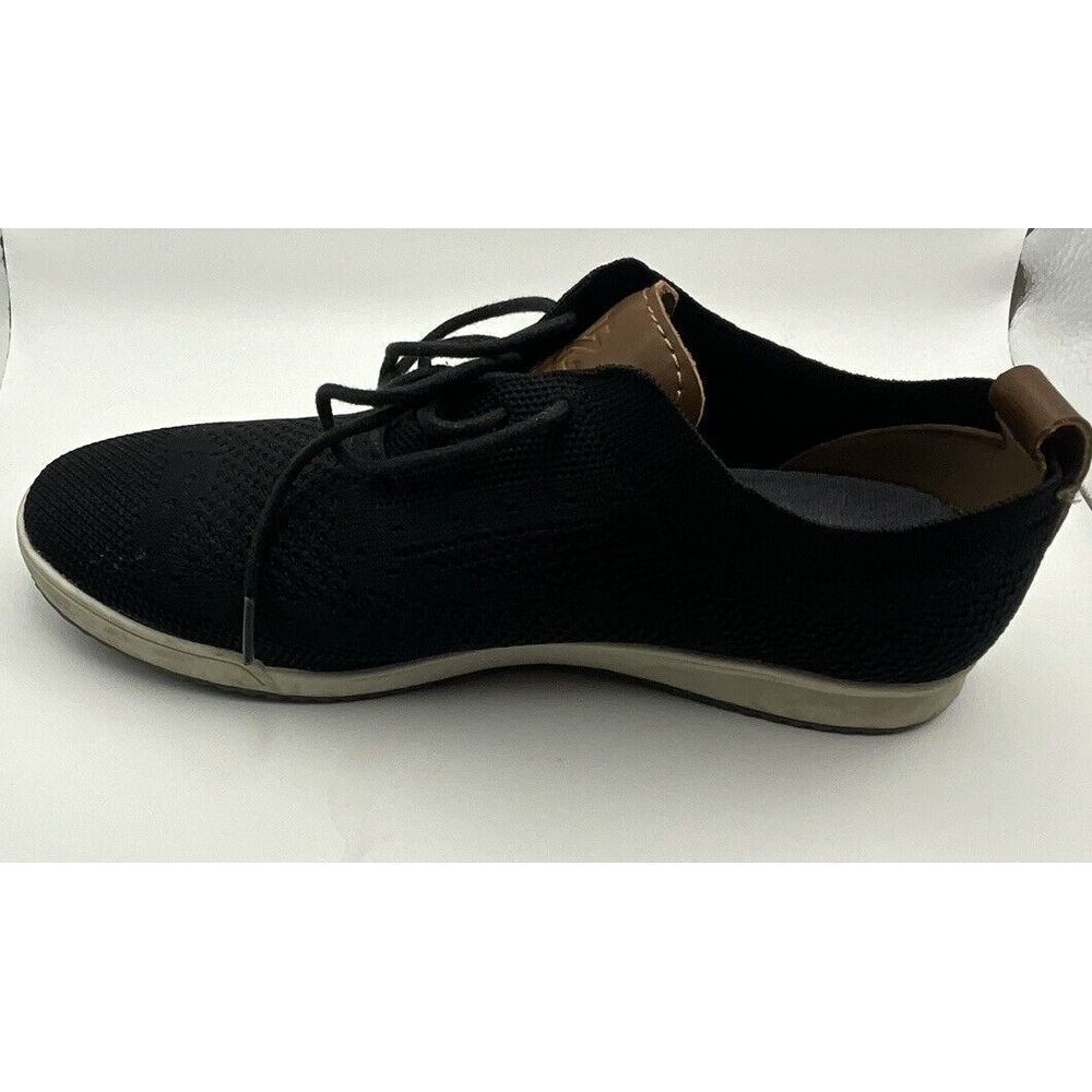IZOD Breeze Oxford Casual Shoes for Men, Memory Foam Canvas BLACK - Picture 9 of 11